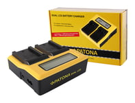 Patona Dual LCD USB Lader for Sony NP-FZ100 A7 III A7M3 Alpha 7 III A7 R III A7RM3 Alpha 7 150607683