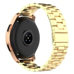 20mm Samsung Galaxy Watch Active / Garmin Vivoactive 3 rustfrit stål Urrem - Guld