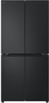 LG 530L Slim French Door Fridge Freezer - Matte Black - GF-B505MBL