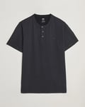 Levi's Short Sleeve Henley Mineral Black