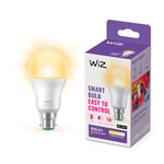 WiZ Dimmable White [B22 Bayonet Cap] Smart Connected WiFi Light Bulb. 60W Warm White Light, App Control for Home Indoor Lighting, Livingroom, Bedroom.