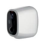 4 stk Foss Fesh Smart udendørs overvågningskamera med genopladeligt batteri