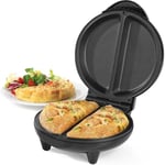 EK2716 Dubbel Omelettmaskin  Dubbel Äggkokare med Non-Stick-plattor, Deep Fill Elektrisk Multikokare, 2-3 Minuters Förvärmning Bättre Val från JJGI Dual Omelette Maker Dual Omelette Maker