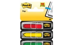 Indexflikar 3M Post-It 12,5X43 Pilar Med 4 Färger (96 St.)