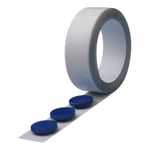 Magnetisk vägglist inkl 3 magneter | 3.5cm x 1.0m | Maul | vit