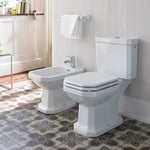 Toalettstol Duravit 1930 022709 med Mjukstängande Hårdsits