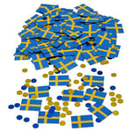 Hisab joker Konfetti, Sverige flagga 79616