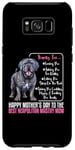 Coque pour Galaxy S8+ Happy Mother's Day To The Best Napolitan Mastiff Mom