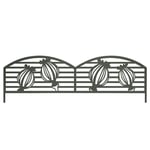 Bordure Métal Décoratif À Planter Puppy - 0,40 X 1 M - Vert Olive