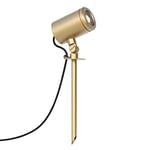 Astro Jura Spike Spot Dimmable Outdoor Spotlight - IP65 Rated - (Solid Brass), GU10 LED Lamp, Designed in Britain - 1375012 - 3 Years Guarantee