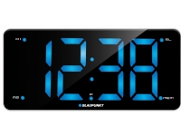Blaupunkt CR15WH, Digital väckarklocka, Svart, Vit, FM, PLL, LCD, 7,62 cm (3), Batteri