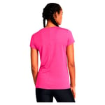 Under Armour Hg Armour Short Sleeve T-shirt Pink M Woman