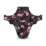 Reaper Accessories Easy-fit Front Mountain Bike Mud Guard Cycle Cycling Fender - Fits 24", 26" & 27.5" - Camo Pink Enduro