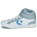 CONVERSE Pro Blaze Strap Sport Remastered Sneaker, White Heirloom Silver Lt Blue, 28.5 EU