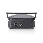 Cuisinart Style Collection Griddle & Grill | Non-Stick Removable Plates | Midnight Grey | GR47BU