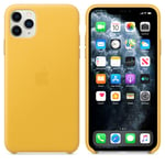 "iPhone 11 Pro Max Leather Case MX0A2ZM/ A" Meyer Lemon