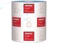 Handduksrulle Katrin Classic System M2 2-Lagig 130 M Blå,6 Rl/Krt