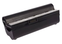 Batteri till Asus Eee PC 703 mfl - 10.400 mAh - svart