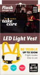 Flash LED Light Vest 8-11 years 1 st
