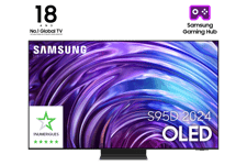 Samsung TV AI OLED 55" S95D 2024, 4K, OLED sans reflet*
