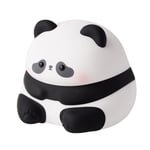 Söt Panda Silikon LED nattlampa Hemma sängbordslampa