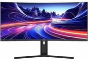 V7 34In Usb-C Monitor Curved - Platt Skärm (Tft/Lcd) - Rj-45