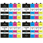 16 Ink Cartridges (Set) for HP Officejet 6950 & Pro 6960, 6970, 6975 All-Ink-One
