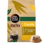 Pack de 8 capsules café Neo par Dolce Gusto Nescafé Carafe