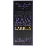 Wermlands Choklad Raw & Ekologisk Tree To Bar Choklad Lakrits
