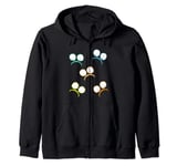 Monday Morning Face Early Bird Morning Grooming Fatigue Zip Hoodie