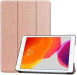 Coque Smart Rose Gold Premium pour Apple iPad 10.2 2020 [Toproduits®]