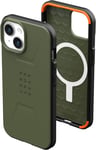 URBAN ARMOR GEAR UAG Case Compatible with Iphone 15 plus Case 6.7" Civilian Oliv