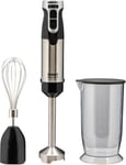 Sensio Home 1000W Super Powerful Hand Blender 3-in-1 Stainless Black