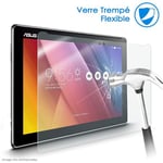 Protection d'écran en Verre Nano Flexible Incassable Dureté 9H, Ultra fin 0,2mm et 100% transparent ultra Résistant pour Tablette Asus ZenPad Z10 ZT500KL 10 pouces