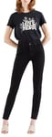 Levi's Women's 310 Shaping Super Skinny Jeans, Black Squared, 32W / 30L