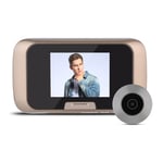 ASHATA 2,8"LCD Digital Viewer Camera, Grand Angle + Enregistrement vidéo + Prise de Photo Sonnette système de caméra de sécurité à Domicile