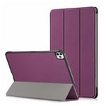 Etui Apple iPad Pro 12.9 Pouces 2022 / iPad Pro 12,9 2021 / iPad Pro 12,9 2020 6e/5e/4eme generation smartcover violet - Housse protection violette - Neuf