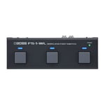 BOSS FS-1-WL Compact Wireless Footswitch | Control Digital Music Score Apps, YouTube Videos, DAWs, Instruments and More via Bluetooth | MIDI | Connect External Footswitches and an Expression Pedal