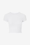 Gina Tricot - Topp Basic Tight Top - Vit