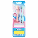 3 x Oral-B Compact Gum Care Extra Small Head Gentle Clean Extra Soft Toothbrush
