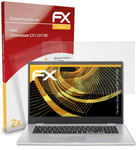 atFoliX 2x Screen Protection Film for Asus Chromebook CX1 CX1700 matt&shockproof