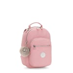 Kipling Small Backpack SEOUL S Tablet Protection BRIDAL ROSE Pink RRP £88