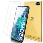 ANEWSIR Compatible with Samsung Galaxy S20 FE/S20 FE 5G Screen Protector, [3-pack] [high sensitivity] [full coverage] Tempered glass screen protector for Samsung S20 FE/S20 FE 5G.