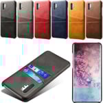 Samsung Note 10 Plus skal mobilskal urtag åt laddare hörlurar - Svart Samsung Galaxy Note10+