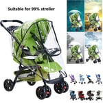 Accessories Buggy Raincover Stroller Rain Cover Pushchair Wind Shield Universal