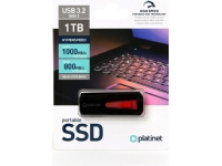 Platinet SSD-enhet PLATINET PMFSSD1000 bärbar disk, pendrive 1TB USB 3.2