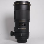 Sigma Used 180mm f/2.8 APO EX DG HSM Macro Lens Nikon F