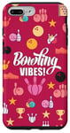 iPhone 7 Plus/8 Plus Bowling Vibes Strike Pins and Ball Pattern Girls or Women Case