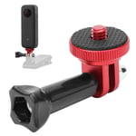 Vbestlife Aluminum Alloy Camera Bracket Mount Adapter Extension Arm for Insta360 ONE X/X2 (red)