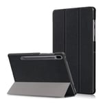 Samsung Galaxy Tab S6 - Tri-Fold Fodral - Svart Black Svart